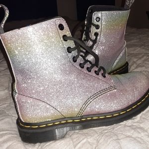 Dr.Martens Rainbow Glitter